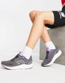 New Balance Fresh Foam Arishi V4 Shoes Grey White Lilac Women - 35