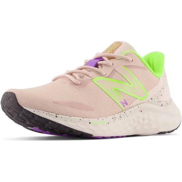 New Balance Fresh Foam Arishi V4 Shoes Light Pink Green Women - 36
