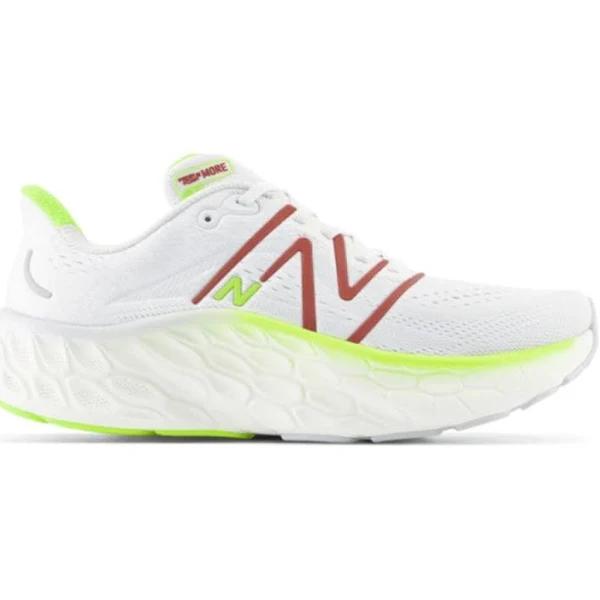 New Balance Fresh Foam More V4 Shoes White Brown - 47.5