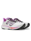New Balance FuelCell Rebel V3 Trainers White Black Lilac Women - 37