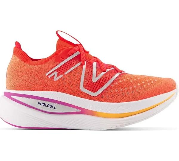 New Balance FuelCell SuperComp Trainer Orange Pink White Women - 41.5