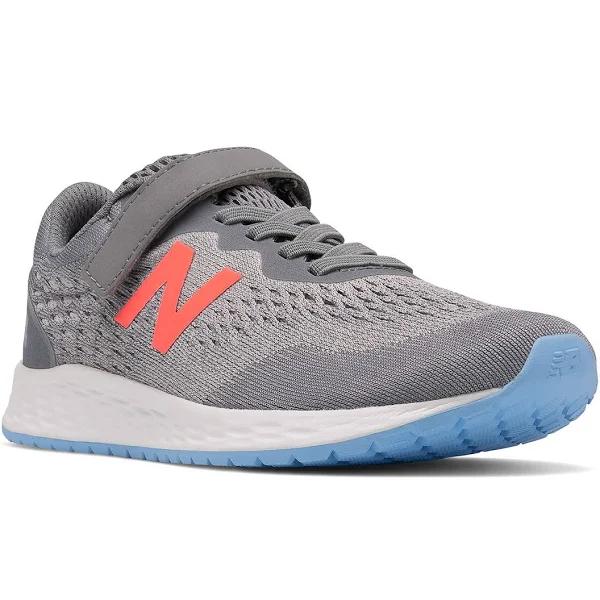 New Balance Girls' Arishi V3 Running Shoes (Grey, Size 11 US)