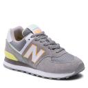 New Balance Gray 574 Sneakers