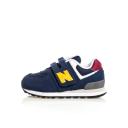New Balance Infant's 574 Natural Indigo/Aspen - Size 4