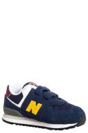 New Balance Infant's 574 Natural Indigo/Aspen - Size 4