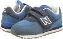New Balance Infant's 574 Natural Indigo/Oxygen Blue - Size 4