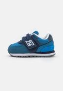 New Balance Infant's 574 Natural Indigo/Oxygen Blue - Size 4