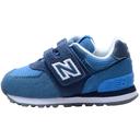 New Balance Infant's 574 Natural Indigo/Oxygen Blue - Size 5