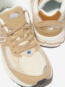 New Balance Kids' 2002 in Beige Synthetic, Size 5