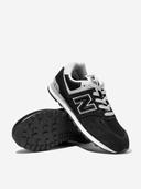 New Balance Kids 574 Black/White