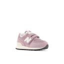 New Balance Kids' 574 Hook and Loop Lilac Chalk/Sea Salt - Size 3
