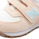 New Balance Kids' 574 Hook & Loop Vintage Rose/Surf - Size 9