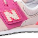 New Balance Kids' 574 Oyster Pink/Sporty Pink - Size 1