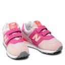New Balance Kids' 574 Oyster Pink/Sporty Pink - Size 1