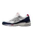 New Balance M991 GWR Made in England (White / Navy / Grey)