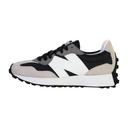 New Balance Men's 327 Black/White - Size 4