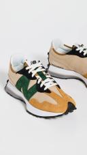 New Balance Men's 327 - Brown/Green (Size 14)