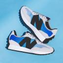 New Balance Men's 327 Cobalt/Light Aluminum - Size 9