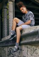 New Balance Men's 327 - Grey/Black (Size 5)