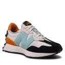 New Balance Men's 327 Moonbeam/Madras Orange - Size 7