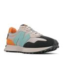 New Balance Men's 327 Moonbeam/Madras Orange - Size 7