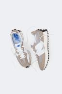 New Balance Men's 327 Mushroom/Aluminum - Size 4