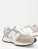 New Balance Men's 327 Mushroom/Aluminum - Size 6.5