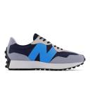 New Balance Men's 327 Natural Indigo/Vibrant Sky - Size 4