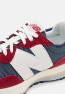 New Balance Men's 327 NB Navy/Nb Scarlet - Size 5