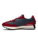 New Balance Men's 327 NB Navy/Nb Scarlet - Size 5