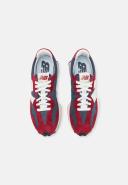 New Balance Men's 327 NB Navy/Nb Scarlet - Size 6
