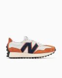 New Balance Men's 327 - White/Blue (Size 9)