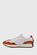New Balance Men's 327 - White/Blue (Size 9)
