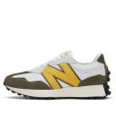 New Balance Men's 327 White/Natural Indigo - Size 14