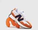New Balance Men's 327 White/Natural Indigo - Size 4