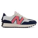 New Balance Men's 327 White/Natural Pink - Size 5