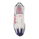 New Balance Men's 327 White/Natural Pink - Size 5