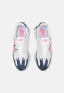New Balance Men's 327 White/Natural Pink - Size 6