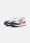New Balance Men's 327 White/Natural Pink - Size 6