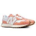 New Balance Men's 327 White/Paradise Pink - Size 8