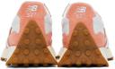 New Balance Men's 327 White/Paradise Pink - Size 8