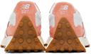 New Balance Men's 327 - White/Pink (Size 5)