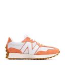 New Balance Men's 327 - White/Pink (Size 5)