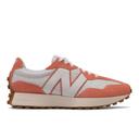 New Balance Men's 327 - White/Pink (Size 5)