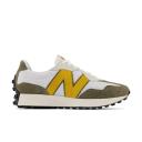 New Balance Men's 327 White/Varsity Gold - Size 14