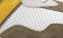 New Balance Men's 327 White/Varsity Gold - Size 14
