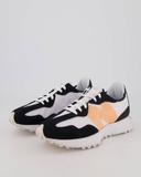 New Balance Men's 327 White/Vibrant Apricot - Size 8