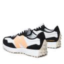 New Balance Men's 327 White/Vibrant Apricot - Size 9