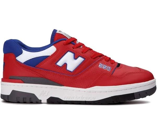 New Balance Men's 550 Red/Blue - Size 13
