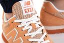New Balance Men's 574 Caramel/rust - Size 7